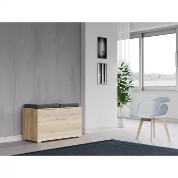 Suletud kingakapp Top e Shop OPAL SZAFKA SONOMA — tamm, 850×450 mm, puitlaastplaat, 16 mm raam