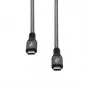 USB4 kaabel ProXtend USB4-40G100W-0005 — 40 Gbit/s, 100 W, 0,05 m
