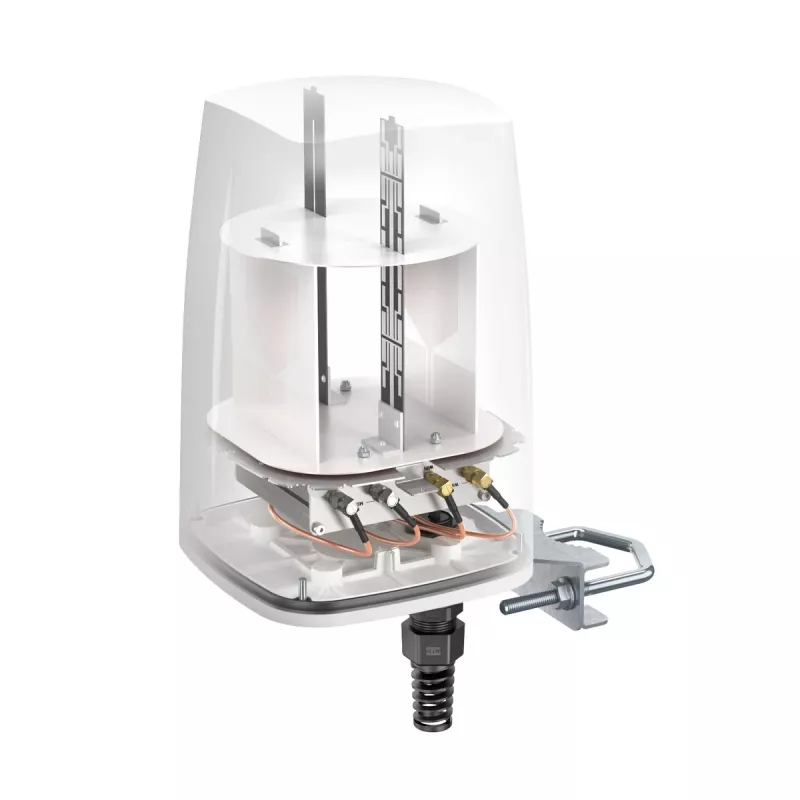 Omni-directional võrk antenna QuWireless QuSpot A360S — PoE/LAN, 6 dBi, 0.694–2.7 GHz, vertical polarization