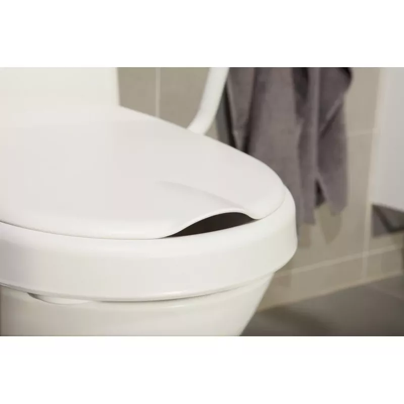 Etac Hi-Loo tõstetud WC-pott kaanega, 10 cm