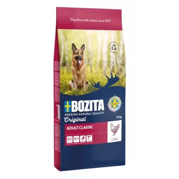 Kuiv koeratoit BOZITA Originaal Adult Classic 12 kg — kana, 23% valku, 11% rasva