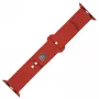 Fixed | Sportne rihmade komplekt Apple Watch 42/44/45 mm | 170-235 mm | Punane | Silikoon