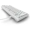Sharkoon SGK25 75% QWERTZ USB juhtmega RGB LED klaviatuur, valge