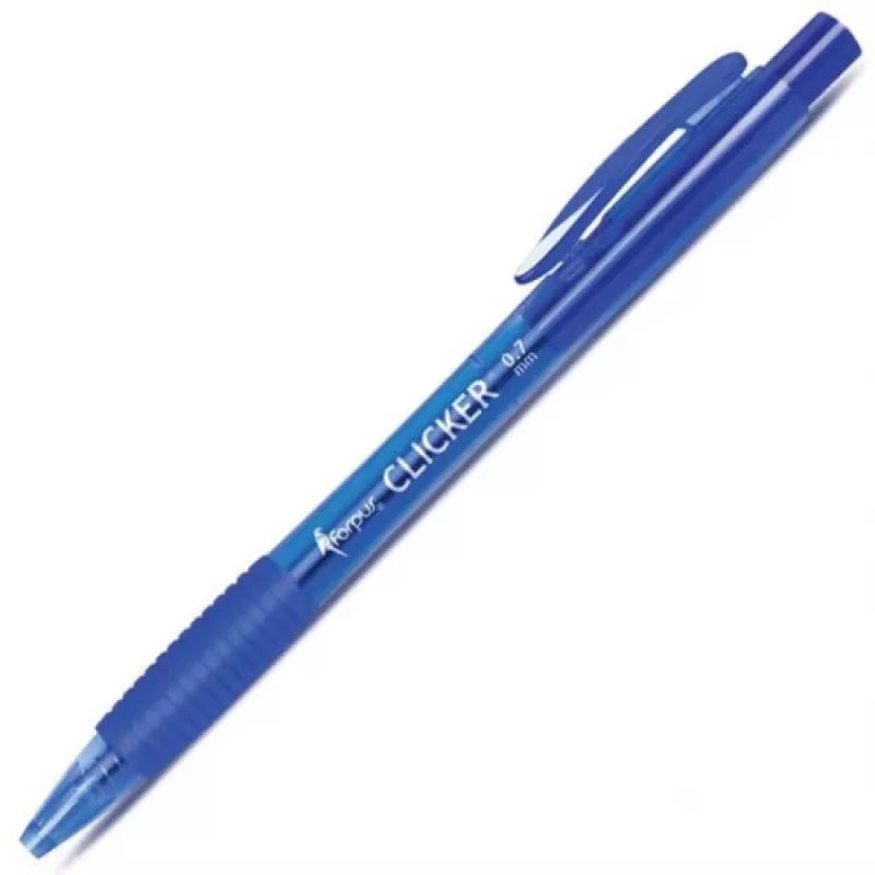 Forpus Clicker pastapliiats, 0,7 mm, sinine 1203-004
