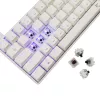 Mehaaniline klaviatuur White Shark Shinobi-2 Brown Switch US layout — kompaktne disain, pruunid lülitid