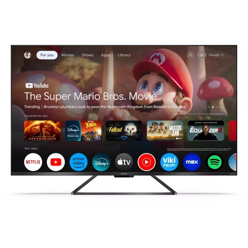 Sharp 50GR8265E 127 cm (50 tolli) 4K Ultra HD nutiteler must