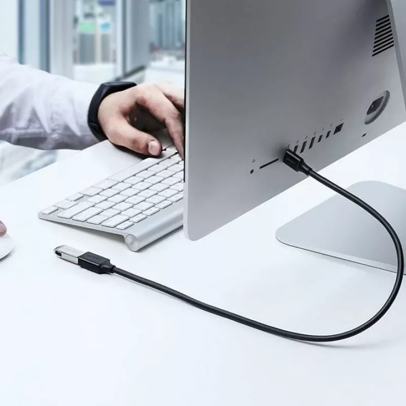 Ugreen pikenduskaabli adapter USB 3.0 (emane) kuni USB 3.0 (isane) 2 m (must)