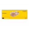 Lauakorraldaja DeLOCK 18341 läbipaistev pruun plastik 145x250x85mm
