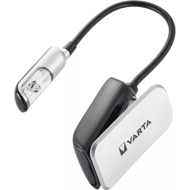 Varta 16618 - Klambriga taskulamp - must - hõbe - plastik - LED - 1 lamp - 9 lm