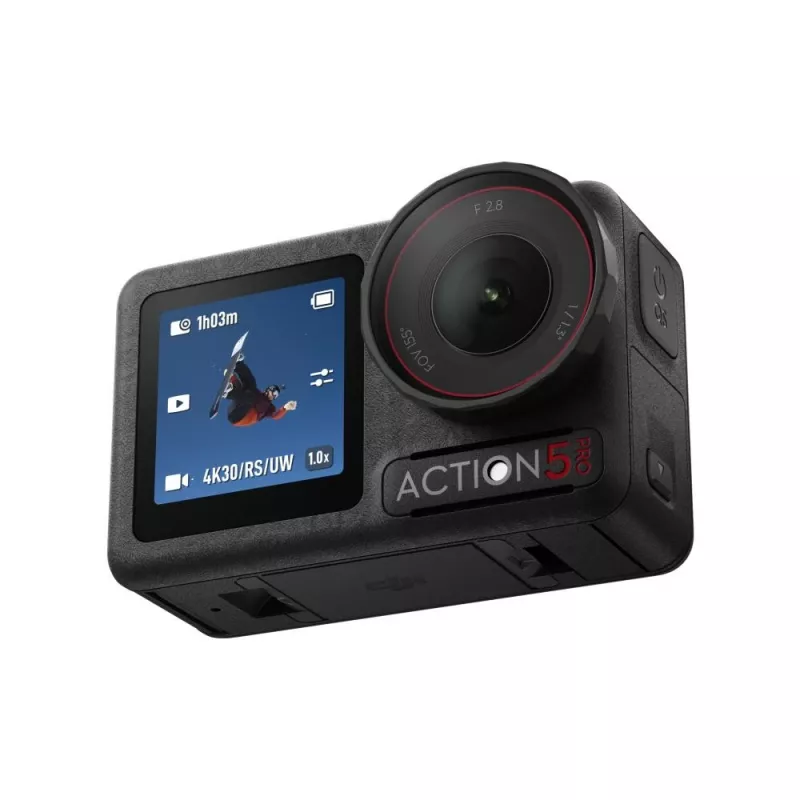 DJI Osmo Action 5 Pro actionkaamera 40 MP 4K Ultra HD CMOS 25.4 / 1.3 mm (1 / 1.3) Wi-Fi 146 g