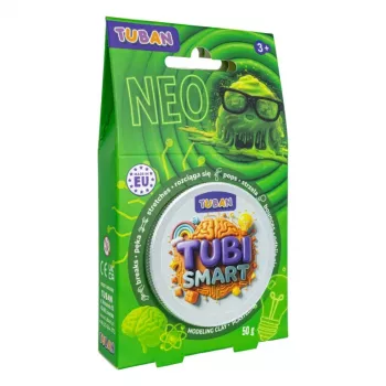 Modelleerimissavi TUBAN TUBI SMART NEO, roheline, 50 g — laste modelleerimissavi