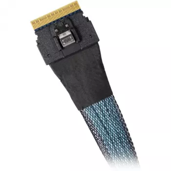 ICY DOCK - MB4026L-B - SlimSAS 4i SFF-8654 OCuLink 4i SFF-8611 kaablini – 0,5 m