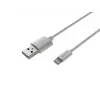 Kaabel Lightning (m)->USB-A (m) 2m MFi Prati Valge Natec NKA-2149