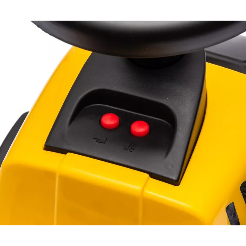 CAT sõiduk Traktor koos haagisega kollane sõidetav mänguasi