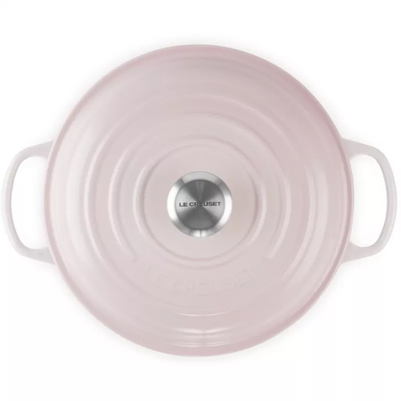 Le Creuset Signature 26 cm Gourmet Professional Pot Pink