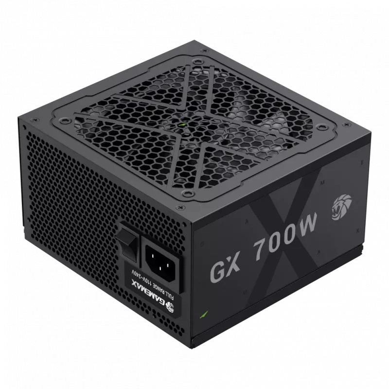 Gamemax toiteplokk, 80 PLUS, Gold | GX 700G | 700 W | Mitte-modulaarne
