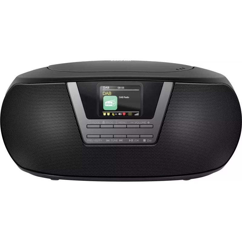 Muusikasüsteem SENCOR SPT6200DB CD/MP3, USB, Bluetooth 5.3 ja DAB+ tuuneriga, 3W RMS, 1.77 tolli TFT-ekraan
