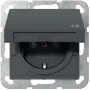 gira SCHUKO pistikupesasisend System 55 Antratsiit 445428