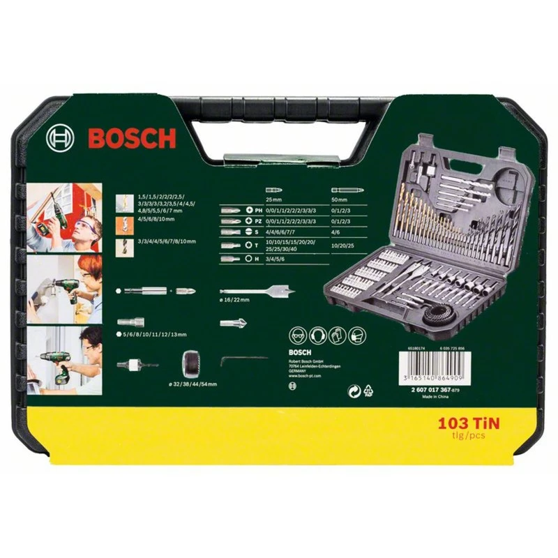 Tarvikukomplekt Bosch V-Line 103 tk