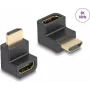 DeLOCK High Speed HDMI adapter isane emasele nurga all 8K 60 Hz must