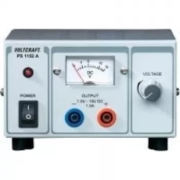 Laua laboritoiteallikas Voltcraft PS-1152A, DC 1.5–15 V, max 1.5 A, 22.5 W