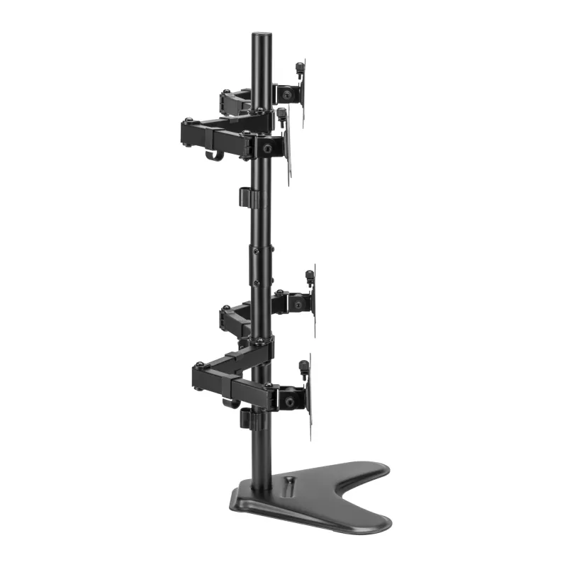 LCD-kinnitus SBOX LCD-F048-2 17–32-tollistele ekraanidele, toetab 4×9 kg, VESA 100×100