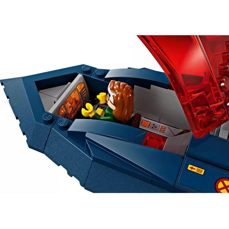 Ehitusmänguasi LEGO Marvel Super Heroes X-Jet 76281 koos 5 minifiguuriga