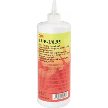 3M Lub-P kaabelliugaine – kõrgtemperatuurne määrdeaine – 950 ml – pudel – punane – kollane – 45 °C – ideaalne paigaldamiseks tööstus- ja energiavarustusrakendustes (FE-5100-