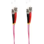 shiverpeaks BS77901/4. Kaabli pikkus: 1 m, Kiu tüüp: OM4, Pistik 1: ST, Pistik 2: ST, Südamiku läbimõõt: 50 µm, Täisdupleks, Kaabli värv: Violetne (BS77901/4)