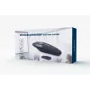GEMBIRD juhtmevaba IR esitaja WP-L-11, 4 nuppu, 2,4 GHz RF USB vastuvõtja, must, AAA patarei