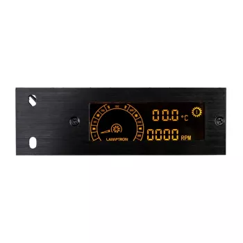Lamptron TC20 PCI ventilaatori ja RGB LED-kontroller, must — PCI-pesale paigaldatav ventilaatori/LED-jaotur