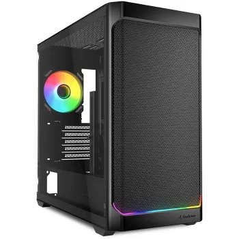 Sharkoon MK4W RGB Strip Micro Tower Must