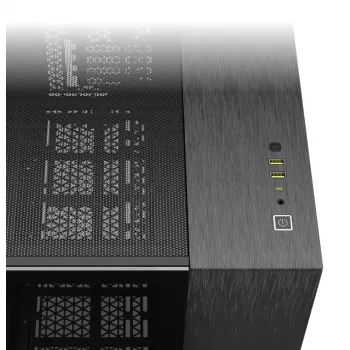 Korp Corsair CC-9011287-WW Midi Tower Alumiinium, Must