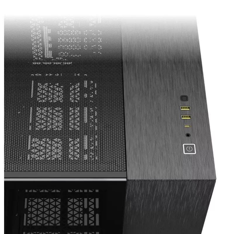 Korp Corsair CC-9011287-WW Midi Tower Alumiinium, Must