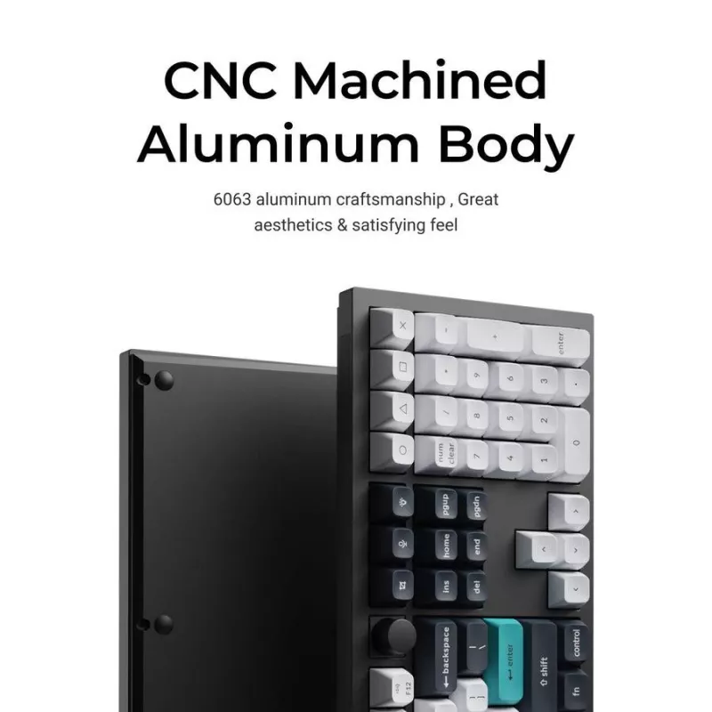 Mehaaniline klaviatuur Keychron Q6 Max QMK VIA Gateron Jupiter lülititega, täissuuruses paigutus