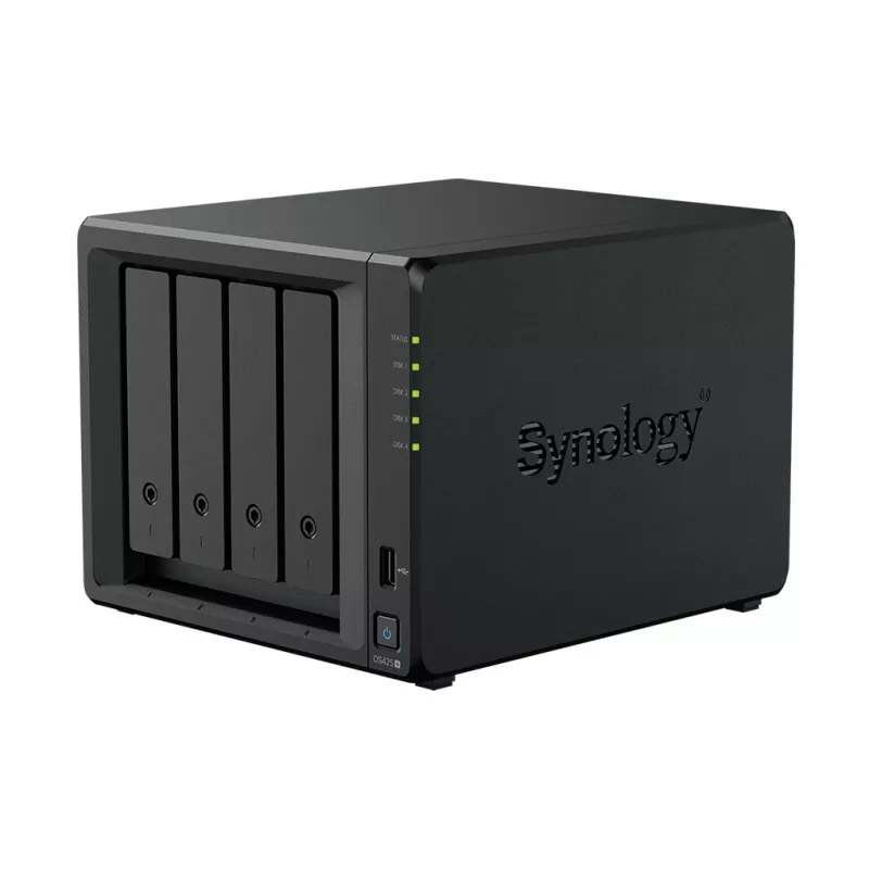 NAS-salvestiserver SYNOLOGY DS425+ — 4 pesa, Intel Celeron J4125 2,0–2,7 GHz, 2 GB DDR4, 0 TB, 2,5GbE, 2 M.2 pesa