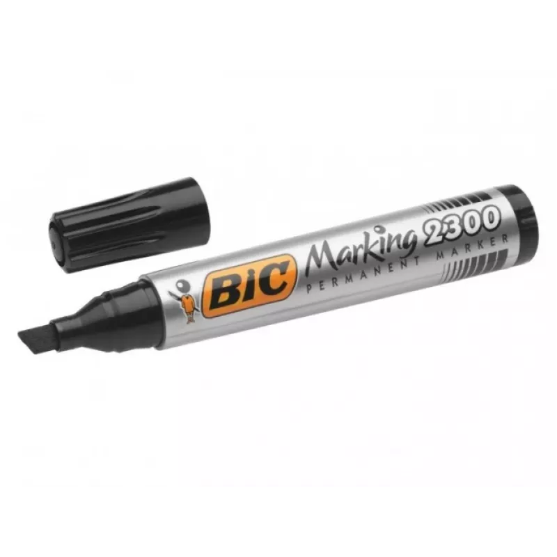Püs marker BIC ECO 2300, must, 4–5 mm kuultipp