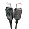 Baseus Purunematu USB C–iP kaabel 2 m 20 W Must
