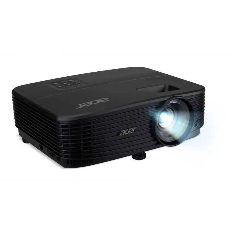 Standard throw projector Acer X1229HP — DLP, XGA (1024x768), 4800 ANSI luumenit, 210W lamp, must, 2,4 kg