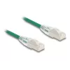 DeLOCK võrgukaabel RJ45 Cat.6A pistik pistikusse 3 m roheline