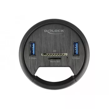 Pistikupesa DeLOCK 64152 Must 1 tk Karbis