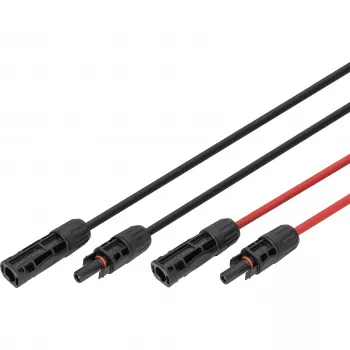 Kaabel Digitus DK-SCEC66-0030 6 mm² 3 m MC4 Must Punane