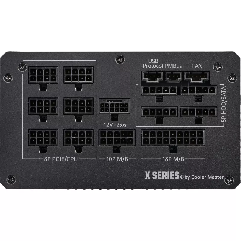 Toiteplokk Cooler Master X Silent Edge Platinum 1100 W 24-pin ATX must