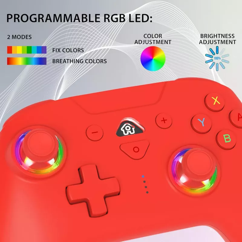 Subsonic juhtmevaba LED-puldiga kontroller punane Switchile