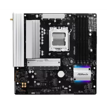 Emaplaat ASROCK A620AM PRO RS WIFI AM5 microATX, AMD A620, 4×DDR5, Wi‑Fi, HDMI, DP, 3×M.2, 2×SATA, 7.1 audio, 1Gb LAN