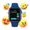 Stelio Junior 4G ST-SWJ101-NB laste nutikell – 4G laste kell, tumesinine