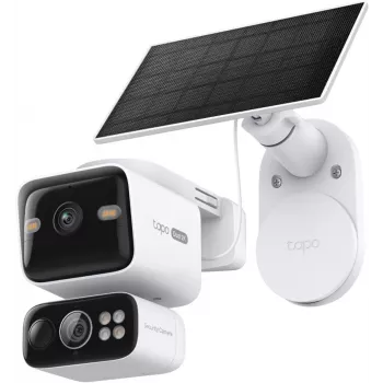 TP-Link Tapo C645D KIT, Päikeseenergial töötav pööratav/kallutatav juhtmevaba kaamera, 3MP