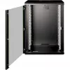 Seinale paigaldatav kapp Digitus DN-19 16-U-SW