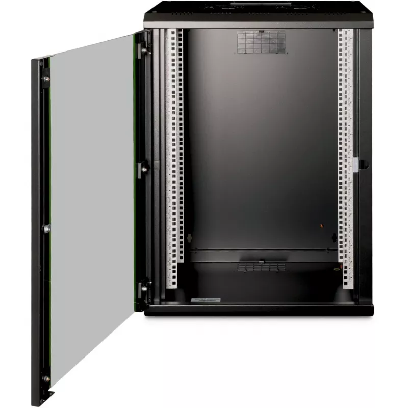 Seinale paigaldatav kapp Digitus DN-19 16-U-SW