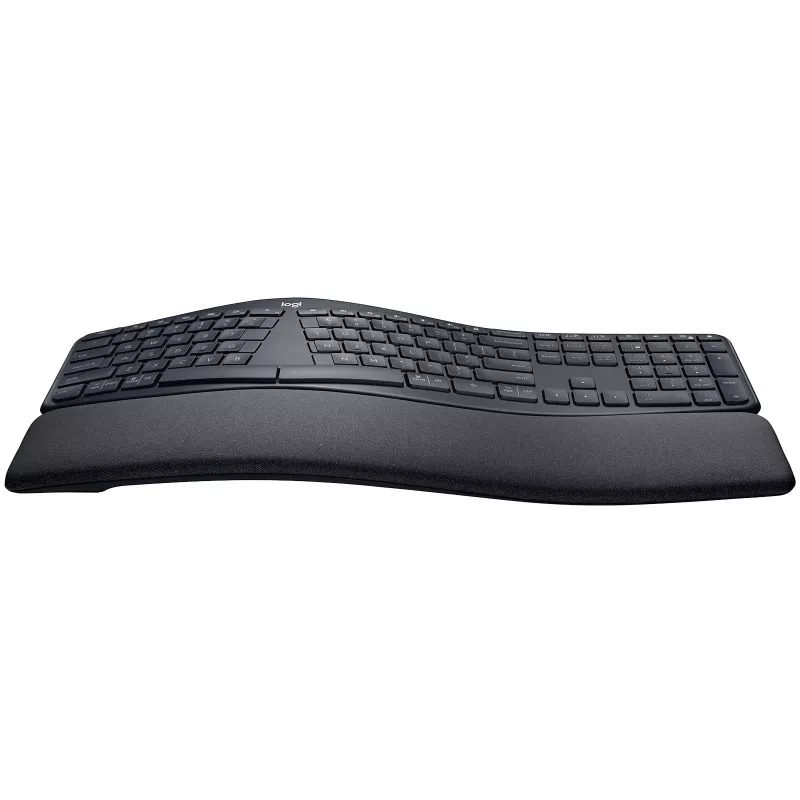 Logitech ERGO K860 - klaviatuur - juhtmevaba - 2,4 GHz, Bluetooth 5.0 - QWERTY - GB - grafiit